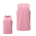 thumbnail image 1 of Tank Top for Men, Mens Solid Color Sleeveless Hooded Blouse, 1 of 7