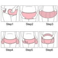 thumbnail image 3 of kusrkot Maternity Belt Waist Back Abdomen Black Adjustable Relax The Back XXL XXL 100-130cm, 3 of 5