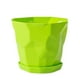 thumbnail image 2 of Caja de jardineras Bonsái - Maceta de plástico para patio con bandeja de drenaje, blanco/verde/azul/naranja, 15x12,5x11,5cm para suculentas, hierbas y jardinería interior/exterior, 2 of 8