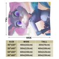 thumbnail image 3 of Zootopia Blanket, Super Soft Throw Blanket For Couch Sofa Bed, Cozy Lightweight Warm Flannel Blanket, 40"X30", 3 of 9