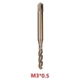 thumbnail image 1 of M3 HSS-Balt M35 Machine Flûtes Spirales Robinets Métriques Robinet à Vis Main Droite, 1 of 6
