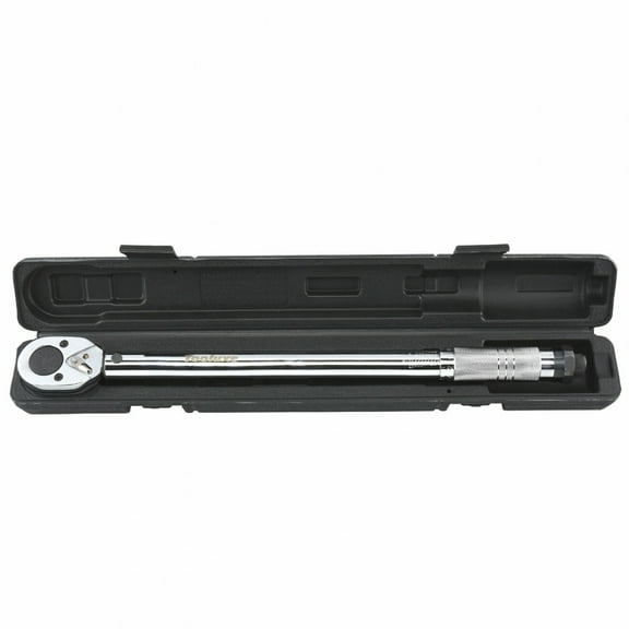 1/2" Drive Adjustable Torque Wrench 10-150 ft/lb Pound W/ Case