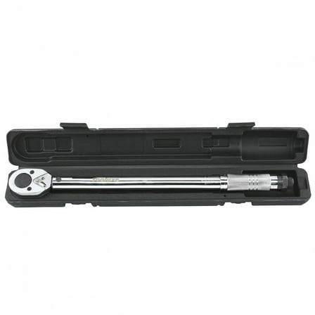 1/2" Drive Adjustable Torque Wrench 10-150 ft/lb Pound W/ Case