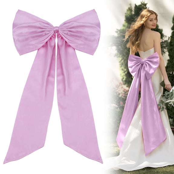 Event & party supplies,Large Bow For Room Decor 40x24 Inches Satin Ribbon Tie Birthday Decorations Giant Hanging Wall Decor For Ballerina Girls