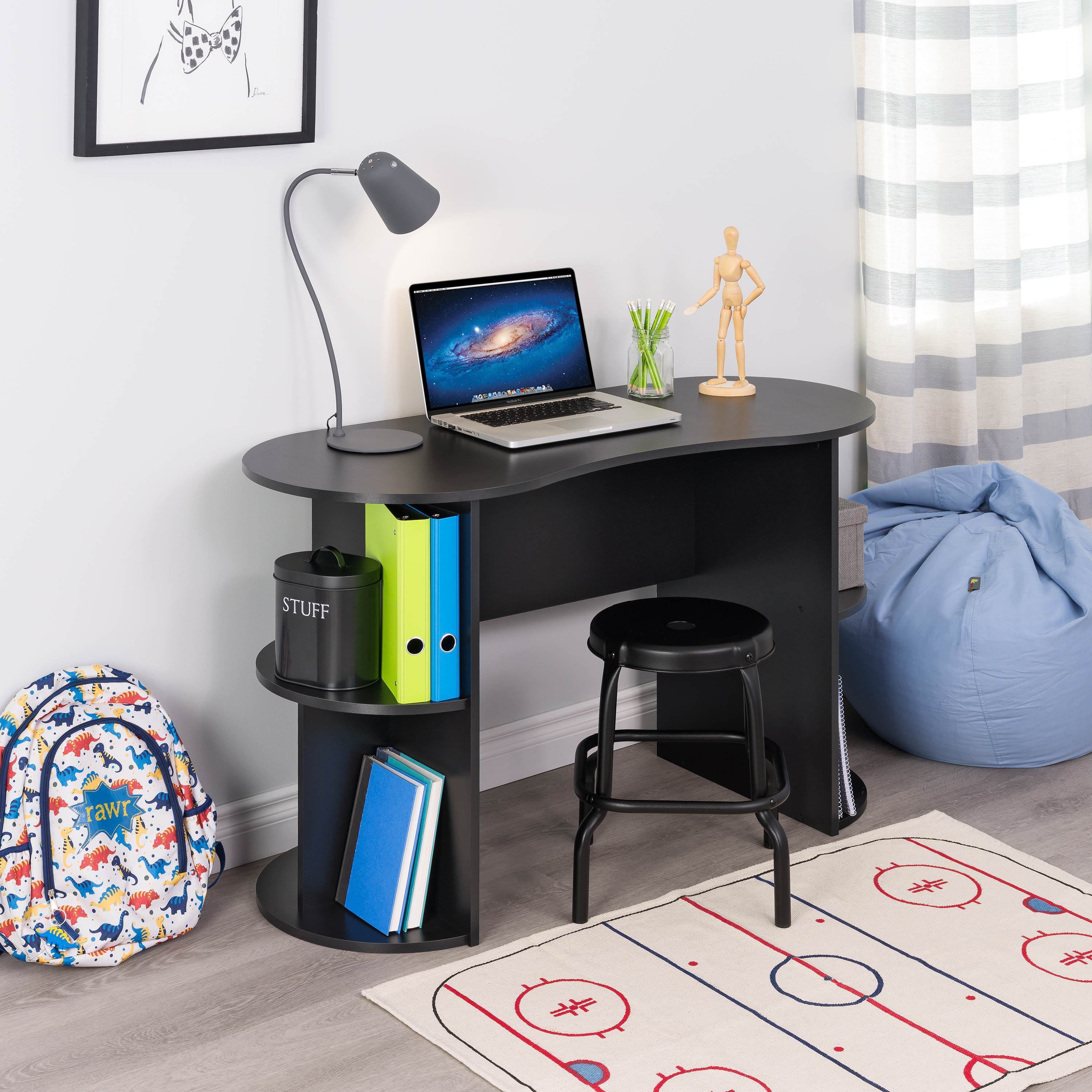 Prepac Kurv Compact Student Desk with Storage, - Walmart.com