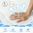 thumbnail image 2 of Mubulily Queen 12-Inch Hybrid Mattress in a Box with Gel Memory Foam & Pocket Coils, Medium Pressure Relief, OEKO-TEX®, 2 of 10