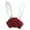 Red, variant on Winter Lovely Baby Long Ear Bunny Knitted Beanie Hat (Red)