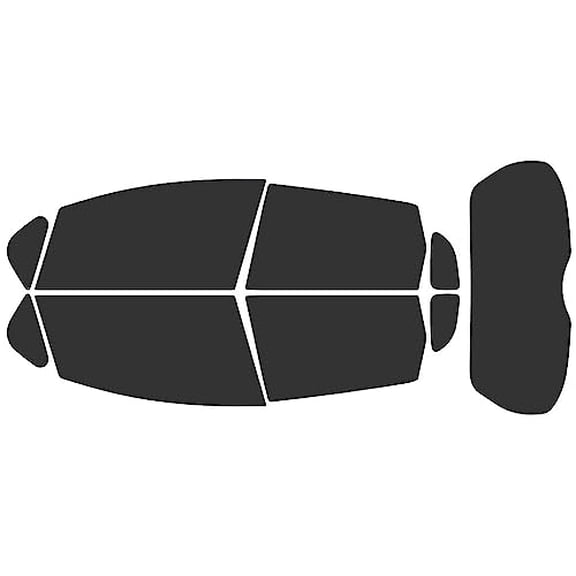 Rvinyl Window Tint Kit Compatible with Honda Fit 2015-2020 - Complete Precut Kit - 20%