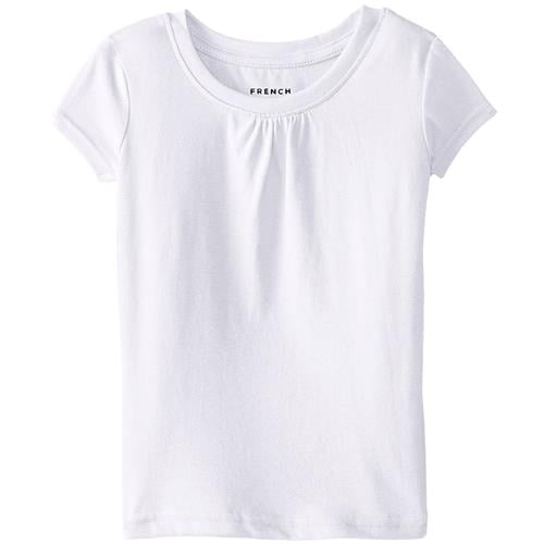 Photo 1 of French Toast Girls 2T-16 Short Sleeve Crew Neck T-Shirt White 10/12