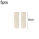 thumbnail image 2 of Dinheiro Medias altas de seda transparenteCalcetines ligeros blanco 42cm, 2 of 5
