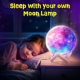 thumbnail image 6 of YZEGDCH Paint Your Own Moon Lamp Kit, 5inch Cool Gifts DIY 3D Moon Night Light, Arts Crafts for K*ids Ages 8-12, Space Art Supplies Craft Kits, B*oys G*irl Birthday Xmas Gifts Ages 3 4 5 6 7 8 9 10+, 6 of 10