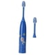 thumbnail image 2 of Cepillo de dientes eléctrico para niños de dibujos animados: cuidado dental suave y resistente al agua (azul oscuro), 2 of 10