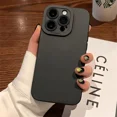 thumbnail image 2 of Highend Black Shockproof Silicone TPU Phone Case For iPhone 15 14 13 12 11 Pro Max X XS XR 78 Plus Men Protectiv Lens Back Cover Green iPhone 12 Mini, 2 of 6
