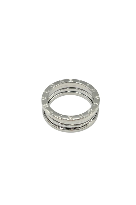 Pre-Owned BVLGARI B.zero1 Ring in 18K White Gold for Men (Good)