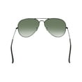 thumbnail image 3 of Ray-Ban Men's Aviator RB3026-L2821-62 Black Sunglasses, 3 of 3