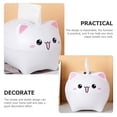 thumbnail image 2 of GOOHOCHY Dispensador de pañuelos faciales, caja de pañuelos decorativa con forma de gato, 2 of 8