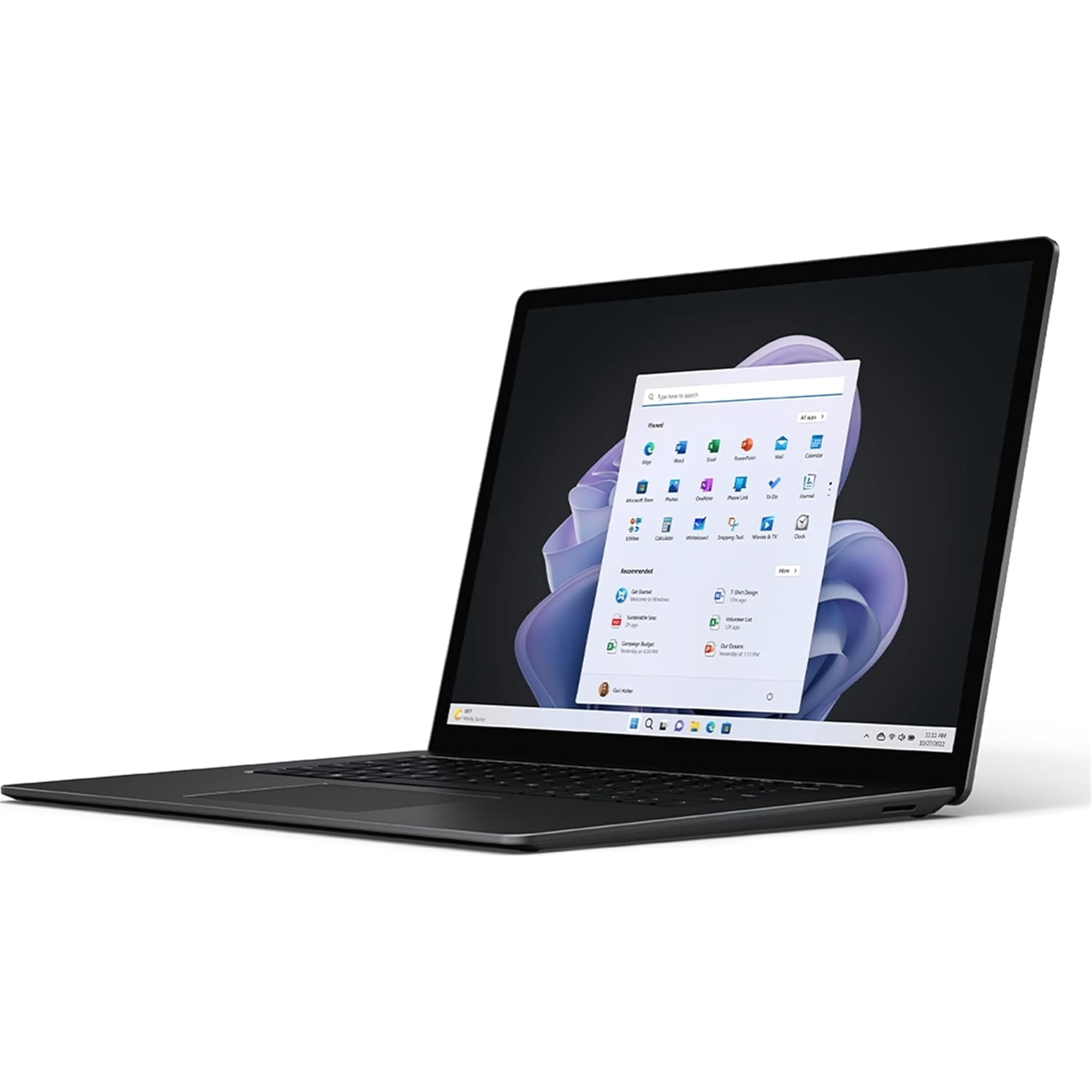 Microsoft Surface Laptop 5 13.5" Touch 16GB 512GB SSD Core™ i7-1265U 1.8GHz WIN11H, Matte Black (Fair)