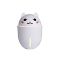 thumbnail image 1 of Yuarrent Humidificador de plástico, Cable de bajo ruido, apagado temporizado, 320ml, almohadilla antideslizante, difusor, generador de niebla para dormir Humidificadores Blanco Yuarrent HA063948-01, 1 of 6