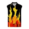 thumbnail image 4 of Njoeus Sleeveless Shirts For Men Beach Shirts For Men Men'S Sleeveless Hawaiian Shirt Cool Graphic Casual Button Up Beach T-Shirts Mens Big&Tall Party Top S-5Xl Tank Tops Men Summer Savings, 4 of 4