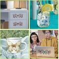 thumbnail image 6 of PVC DIY Heat Transfer Paper for UV Sublimation Cup Butterfly 110x240mm 10 style, 6 of 8