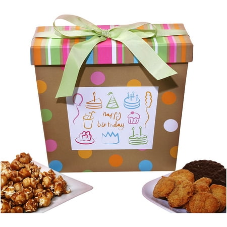 Alder Creek Gift Baskets Birthday Wishes Gift Box, 4