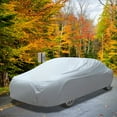 thumbnail image 6 of XIAOLE Universal Car Cover Waterproof Car Cover All Weather Snowproof Uv Protection Windproof Outdoor Full Car Cover, Universal Fit For Sedan,Suv (213x69x59in), 6 of 8