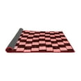 thumbnail image 2 of Ahgly Company Indoor Square Abstract Red Modern Area Rugs, 4' Square, 2 of 4