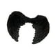 thumbnail image 3 of Ala de ángel Cosplay Ala de plumas Disfraz de Halloween Mujeres Ala de plumas decorativas para suministros de fiesta Vacaciones Cumpleaños Carnaval Negro, 3 of 8