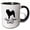 Black/White, variant on 3drose, Chow Chow Dog Dad, 11oz Magic Transforming Mug