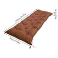 thumbnail image 3 of Sun- Non- Outdoor Cushion for Patio Furniture Sofa and Garden Seating with Durable Polyester Fabric, 3 of 5