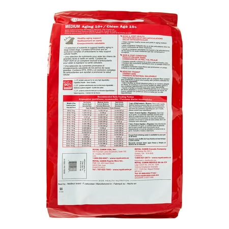 Royal Canin Medium Breed Aging Senior 10+ Dry Dog Food, 30 lb