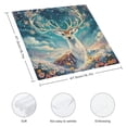 thumbnail image 3 of WYYP Deer Flowers Sky Cloth Napkin Reusable Dinner Napkin for Dining Table Kitchen Daily Party Housewarming Farmhouse Decor 4 PCS, 3 of 7