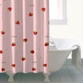 thumbnail image 4 of Strawberry Plants Fruit Shower Curtain 72"x84" ,Bathroom Decorative Shower Curtains Set with 12 Hooks,Modern Waterproof Washable Shower Curtain, 4 of 6