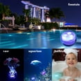 thumbnail image 6 of Vikakiooze Summer ,Mini Submersible LED Lights With Remote Control, Mini Waterproof Flameless Candles Tea Lights Warm White For Home party, 6 of 9