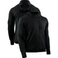 thumbnail image 2 of Cadmus Men's Full Zip Hoodie Jacket Sportswear Hooded Workout Track Running Jacket with Pockets, 2 of 8