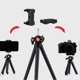 thumbnail image 5 of SZTXJ Smartphone Tripod, Lammcou Flexible Octopus Camera Tripod with Fully Swivel Ball Head & Vertical & Horizontal Phone Holder Tripod, Mini Travel G, 5 of 5