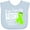 AE-Light Blue, variant on Inktastic Our Family Fights Together Lymphoma Awareness Lime Ribbon Boys or Girls Baby Bib