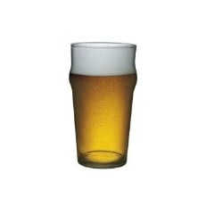 Bormioli Rocco Glass Pilsner Glass - Bormioli Rocco Nonix British Half Pint Beer Glass - 10 oz
