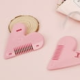 thumbnail image 5 of Sardfxul Hair Cutting Comb With Blade Bangs Hair Trimmer Pubic Hair Remover for Razor Trimming Tools Heart Shape Thinning Hair Cu, 5 of 10