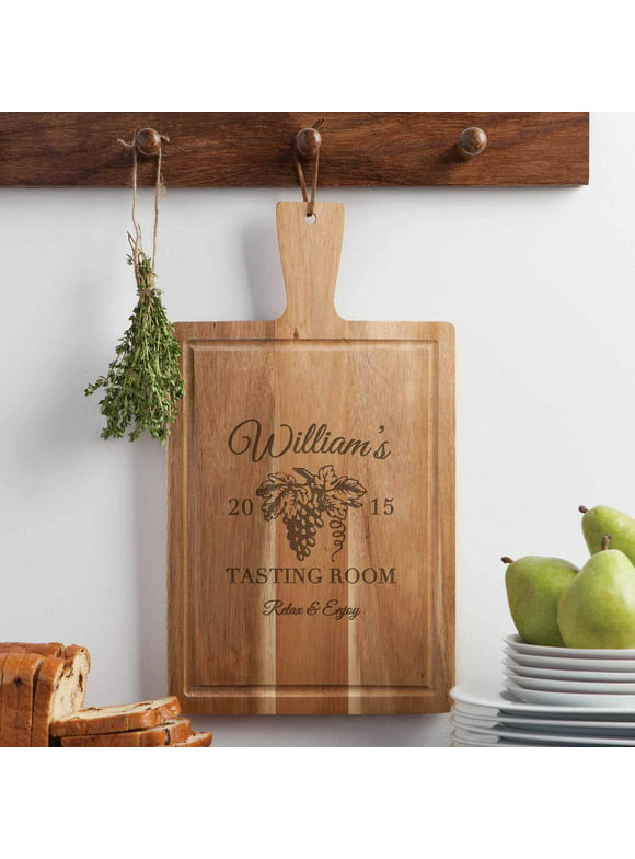 Personalized Relax and Enjoy Carving Board
