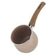 thumbnail image 5 of Olla para calentar café con un solo mango, mini sartén para leche, aleación de aluminio, antiadherente, antiescaldaduras para cocinar, marrón, 5 of 10