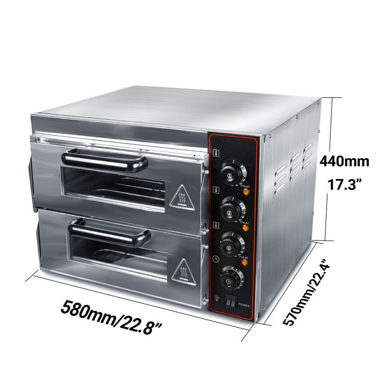 オーブントースター ZXMT Electric 40L Double Layer Toaster Oven for Home & Commercial