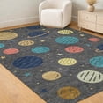thumbnail image 6 of Addison Rugs Chantille Indoor/Outdoor Transitional Kids Graphite Machine Washable Rectangle Rug, 10' x 14', 6 of 8