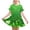 Green-D, variant on St Patrick Dress For Girls Puff Sleeve Crew Neck Festival Print Dresses Casual Loose Stylish Holiday Outfits (10-12 Years, Yellow)