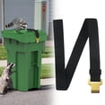 thumbnail image 1 of TRAHOO-Trash Can Lock,Universal Garbage Can Lock for Animals Outdoors,Garbage Lid Strap for Raccoon Proof and Bear Proof Outdoors, Locking Your Bin with This Clamps (1), 1 of 4