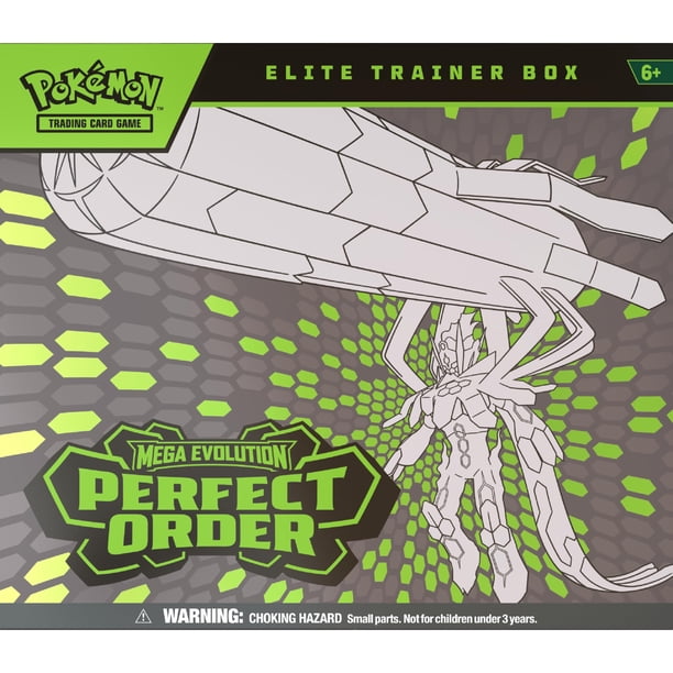Juego de cartas coleccionables Pokémon TCG Mega Evolution Perfect Order