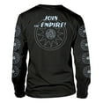 thumbnail image 2 of Vader T Shirt The Empire Band Logo new Official Mens Black Long Sleeve, 2 of 2