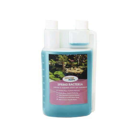 Half Off Ponds Spring Bacteria, 32 oz Bottle Pond Treatment