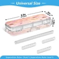 thumbnail image 3 of Plastic Pencil Box Large Capacity Pencil Boxes Clear Boxes with Snap-Tight Lid Stylish Office Supplies Storage Organizer Box Autumn Leaves Falling, 3 of 7