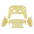 thumbnail image 2 of eXtremeRate Amber Yellow Faceplate Backplate Handles for Nintendo Switch Pro Controller, DIY Replacement Grip Housing Shell Cover for Nintendo Switch Pro - Controller NOT Included, 2 of 8